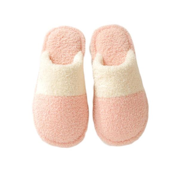 slippers fashion winter women shoes home solid plush warm bottom fabric slipper indoor mute non-slip flat fur slides zapatos de mujer, Black
slippers fashion winter women shoes home solid plush warm bottom fabric slipper indoor mute non-slip flat fur slides zapatos de mujer, Black