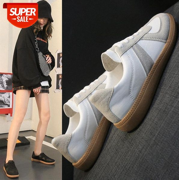 korean version of sports shallow mouth color matching small white shoes women's flat-bottomed round toe casual german training trend #2
korean version of sports shallow mouth color matching small white shoes women's flat-bottomed round toe casual german training trend #2