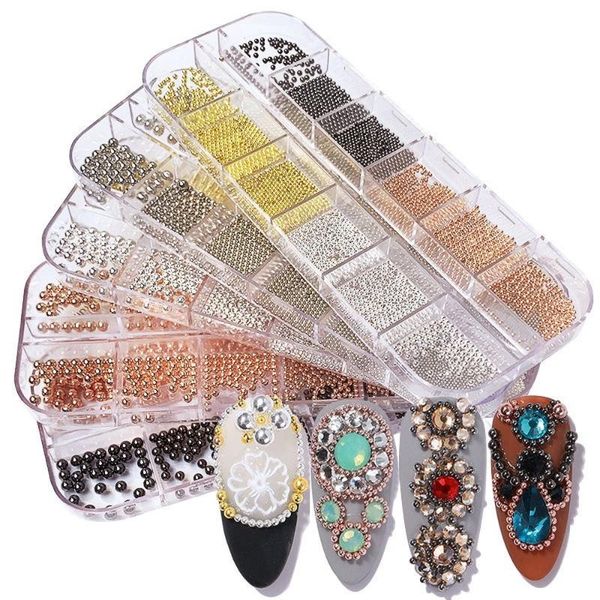 nail art decorations 1 box jewelry gold silver rose steel ball small beads nails mixed size diy decoration, Silver;gold
nail art decorations 1 box jewelry gold silver rose steel ball small beads nails mixed size diy decoration, Silver;gold