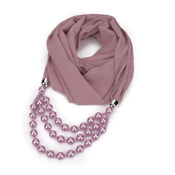 vintage ethnic womens solid color chiffon infinity scarf with large imitation pearl beading chain pendant jewelry necklace, Blue;gray
vintage ethnic womens solid color chiffon infinity scarf with large imitation pearl beading chain pendant jewelry necklace, Blue;gray