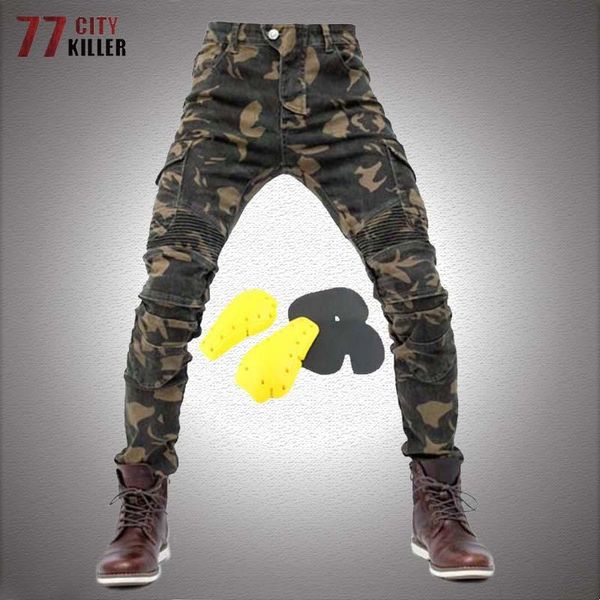 men's pants camouflage cargo pant men motorcycle anti-fall with protective gear cycling denim mens elasticity straight riding trousers, Black
men's pants camouflage cargo pant men motorcycle anti-fall with protective gear cycling denim mens elasticity straight riding trousers, Black