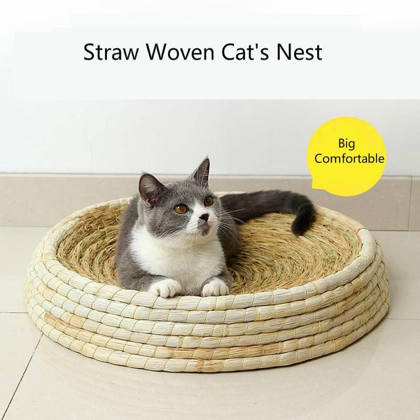 cat beds & furniture bowl shape claw straw woven cat's nest sharpens hand made toys comfortable supplies for cats bed all seasons
cat beds & furniture bowl shape claw straw woven cat's nest sharpens hand made toys comfortable supplies for cats bed all seasons