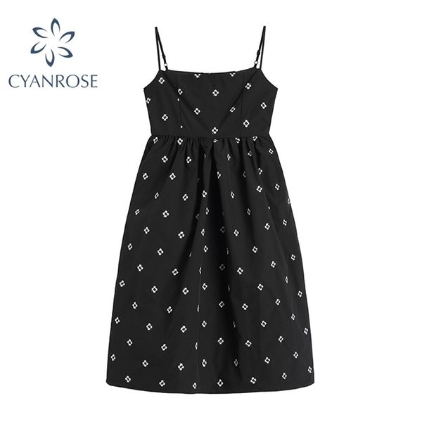 spaghetti strap black dress women high waist slim chic print elegant rok dresses preppy style sweet party club ins frocks 210430, Black;gray
spaghetti strap black dress women high waist slim chic print elegant rok dresses preppy style sweet party club ins frocks 210430, Black;gray