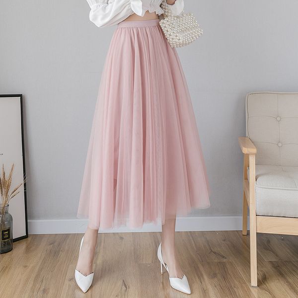 skirts summer skirts womens mid-calf tulle women elastic high waist big swing a line midi mesh tutu skirt jupe longue femme, Black
skirts summer skirts womens mid-calf tulle women elastic high waist big swing a line midi mesh tutu skirt jupe longue femme, Black