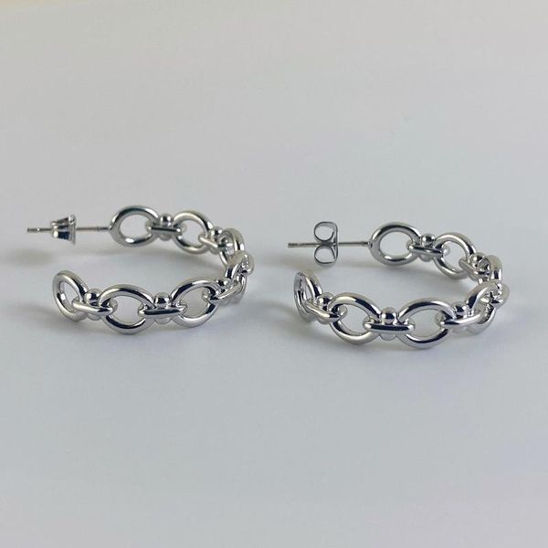 stud chain c ring temperament retro earrings hong kong style female summer hollow, Golden;silver
stud chain c ring temperament retro earrings hong kong style female summer hollow, Golden;silver