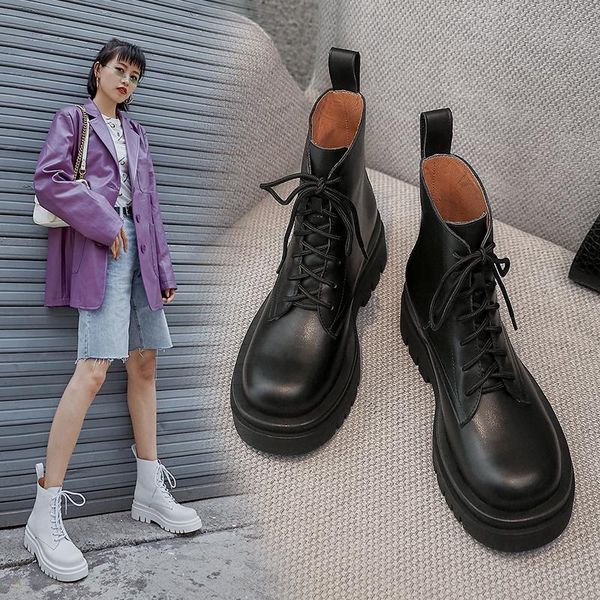 boots 2021 ins woman real leather ankle fashion shoes short winter warm platform heel footwear size 34-43, Black
boots 2021 ins woman real leather ankle fashion shoes short winter warm platform heel footwear size 34-43, Black