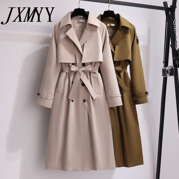 women's trench coats windbreaker knee-length mid-length section 2021 loose and thin large size casual waist temperament jacket, Tan;black
women's trench coats windbreaker knee-length mid-length section 2021 loose and thin large size casual waist temperament jacket, Tan;black