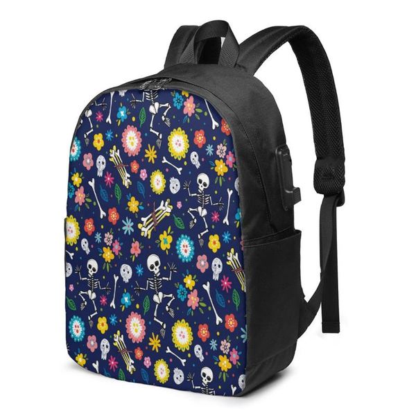 backpack fashion colorful skull and flowers student school bag for boy girl teenager usb charge computer lapback pack
backpack fashion colorful skull and flowers student school bag for boy girl teenager usb charge computer lapback pack