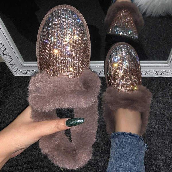 boots women's shoes fashion trend classic winter fluffy shiny rhinestone round toe flat-heel comfortable ankle 6kf343, Black
boots women's shoes fashion trend classic winter fluffy shiny rhinestone round toe flat-heel comfortable ankle 6kf343, Black