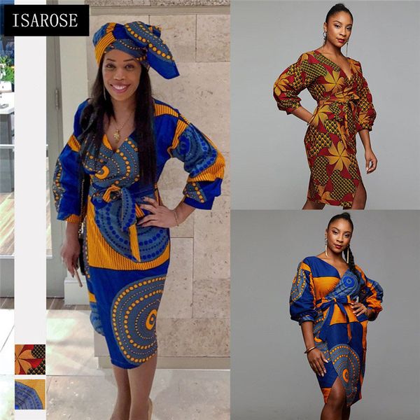 isarose african dashiki dress v neck belted slit rich print bazin high waistline plus size office lady women daily clothing 210422, Black;gray
isarose african dashiki dress v neck belted slit rich print bazin high waistline plus size office lady women daily clothing 210422, Black;gray