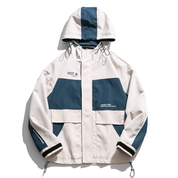 hip hop streetwear hooded jacket 2021 autumn mens harajuku windbreaker color block patchowork track coat zipper men's jackets, Black;brown
hip hop streetwear hooded jacket 2021 autumn mens harajuku windbreaker color block patchowork track coat zipper men's jackets, Black;brown