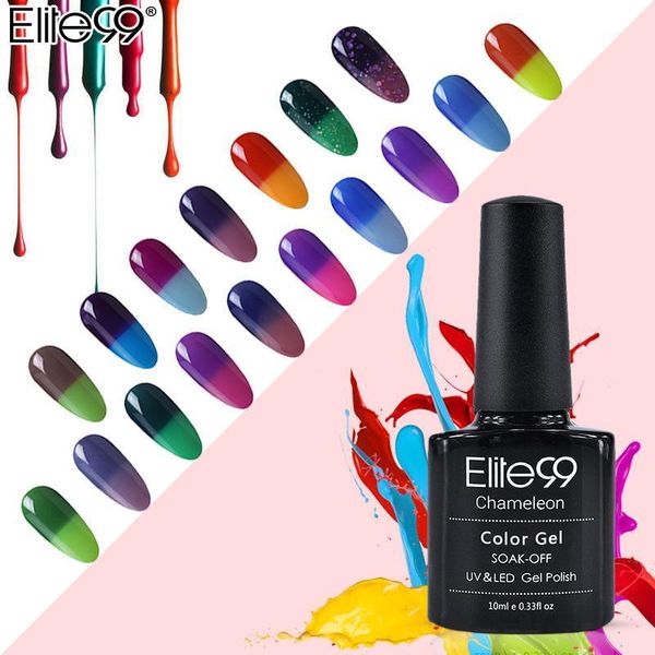 elite99 temperature change nail gel polish 100 colors thermal color changing long lasting uv/led lamp need base coat varnish1, Red;pink
elite99 temperature change nail gel polish 100 colors thermal color changing long lasting uv/led lamp need base coat varnish1, Red;pink