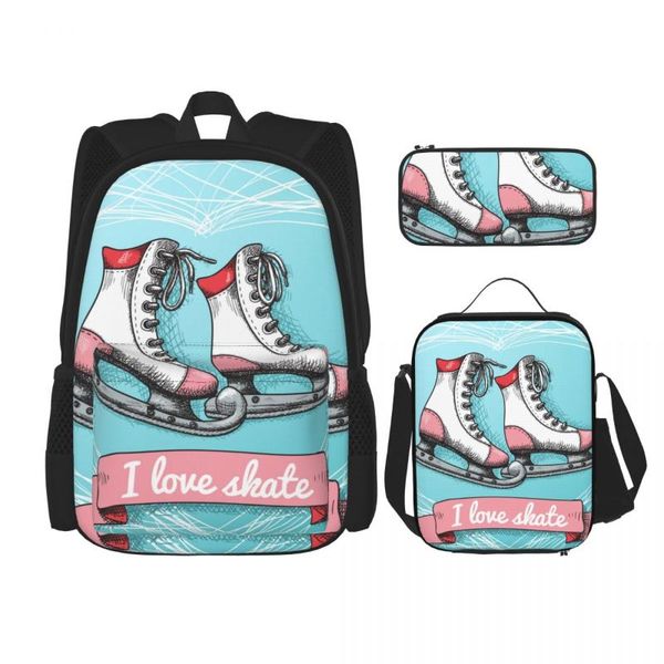 backpack 3pcs/set love skate theme backpacks school bags for boys girls students travel bag casual mochila
backpack 3pcs/set love skate theme backpacks school bags for boys girls students travel bag casual mochila