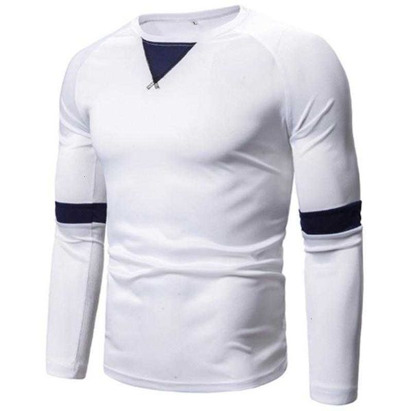 men's t-shirts long sleeve spring casual solid splice clothes fashion breathable v neck male teenager designer mens 1tl1, White;black
men's t-shirts long sleeve spring casual solid splice clothes fashion breathable v neck male teenager designer mens 1tl1, White;black