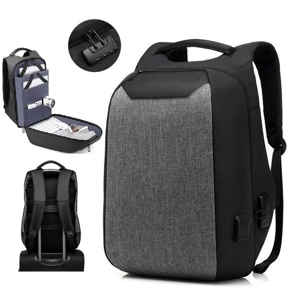 backpack smart multifunctional lapbackpacks waterproof anti-theft travel bag usb mochilas teenager high grade
backpack smart multifunctional lapbackpacks waterproof anti-theft travel bag usb mochilas teenager high grade