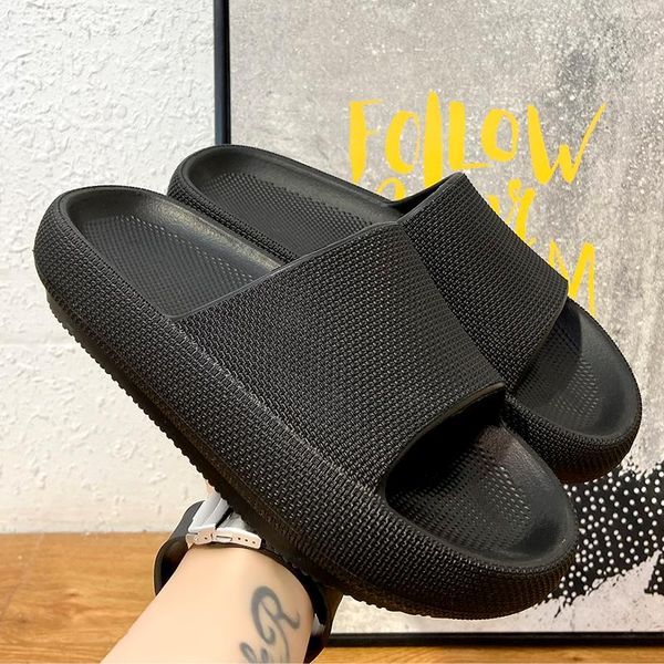 slippers 4.5cm thick platform bathroom women fashion soft sole eva indoor slides woman sandals summer non-slip beach flip flops, Black
slippers 4.5cm thick platform bathroom women fashion soft sole eva indoor slides woman sandals summer non-slip beach flip flops, Black