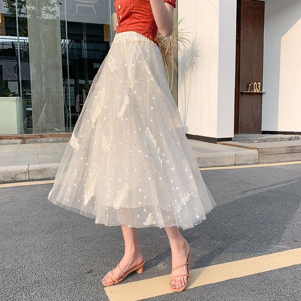 skirts feather embroidery mesh long skirt women summer 2021 high waist a-line female harajuku sweet fashion trend, Black
skirts feather embroidery mesh long skirt women summer 2021 high waist a-line female harajuku sweet fashion trend, Black