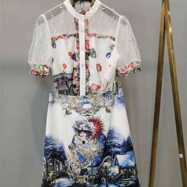 truevoker lady skirt set high end short sleeve sheer lace patchwork pearl boutique blouse with oil painting print pencil 210602, White
truevoker lady skirt set high end short sleeve sheer lace patchwork pearl boutique blouse with oil painting print pencil 210602, White
