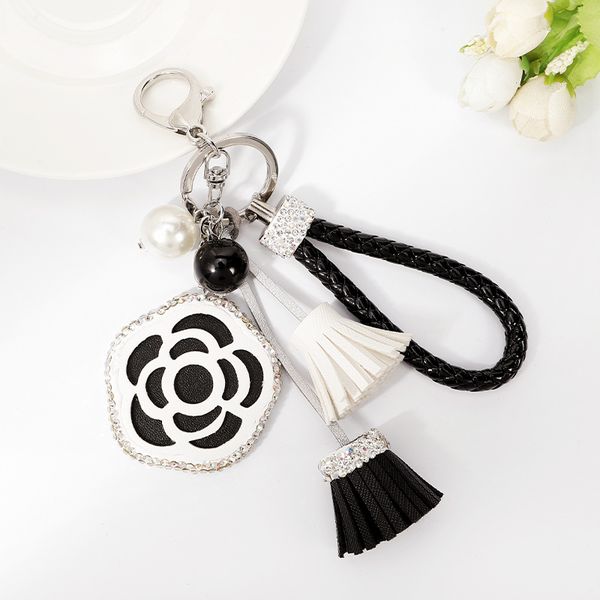 keychains round beads tassel flower keychain pu leather lanyards women bag purse charms crystal rhinestone key chain ring fashion holder car, Silver
keychains round beads tassel flower keychain pu leather lanyards women bag purse charms crystal rhinestone key chain ring fashion holder car, Silver
