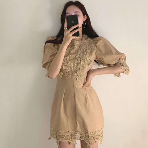 casual dresses dress women clothessouth korea summer elegant square collar heavy industry lace crochet stitching gathered waist bubble s u3p, Black;gray
casual dresses dress women clothessouth korea summer elegant square collar heavy industry lace crochet stitching gathered waist bubble s u3p, Black;gray