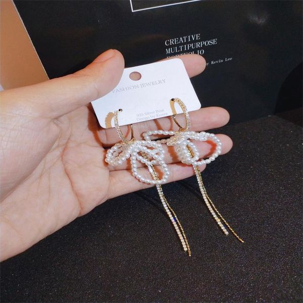 hoop & huggie milangirl trendy simulated pearl crystal tassle earrings geometric circle dangle fashion jewelry for women girl, Golden;silver
hoop & huggie milangirl trendy simulated pearl crystal tassle earrings geometric circle dangle fashion jewelry for women girl, Golden;silver