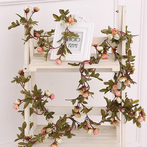 decorative flowers & wreaths 2.2m 42 heads artificial mini rose ivy vine wedding decor silk flower garland string with leaves for home hangi
decorative flowers & wreaths 2.2m 42 heads artificial mini rose ivy vine wedding decor silk flower garland string with leaves for home hangi
