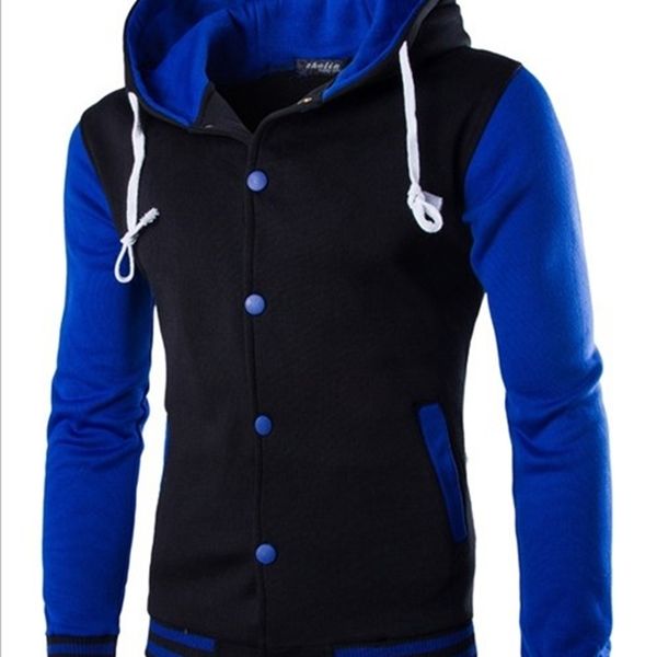 8 colors mens jackets fashion casual hooded baseball jacket color matching streetwear jacket outwear large size m-3xl, Black;brown
8 colors mens jackets fashion casual hooded baseball jacket color matching streetwear jacket outwear large size m-3xl, Black;brown