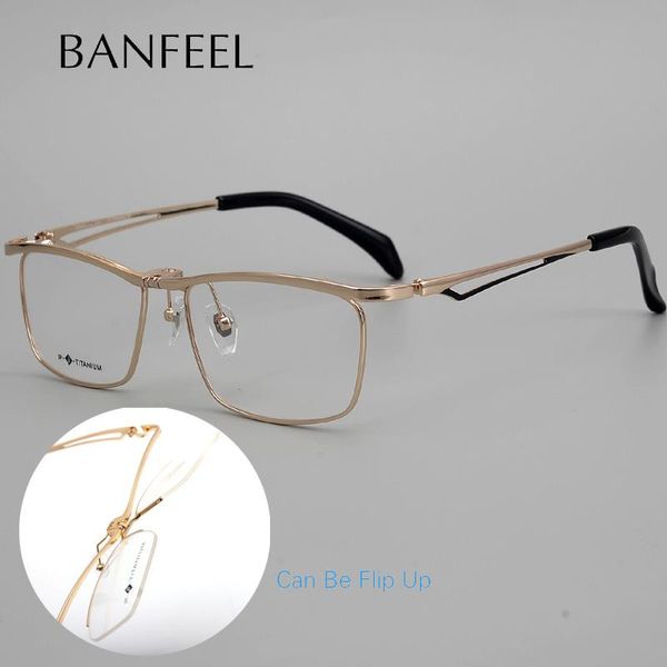 fashion sunglasses frames 100% pure titanium men glasses full frame square flip up eyeglass myopia hyperopia prescription eyeglasses eyewear, Black
fashion sunglasses frames 100% pure titanium men glasses full frame square flip up eyeglass myopia hyperopia prescription eyeglasses eyewear, Black