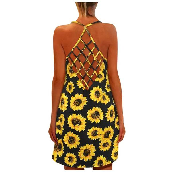 design womens sunflower print o-neck sleeveless mini dress blouse vest fashion tank summer beach accessories casual dresses, Black;gray
design womens sunflower print o-neck sleeveless mini dress blouse vest fashion tank summer beach accessories casual dresses, Black;gray