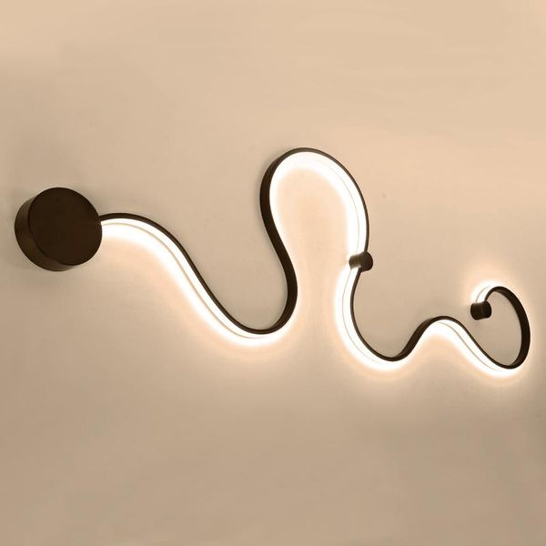 wall lamp nordic led simple curve line sconce black white staircase bedroom bedside home decor background
wall lamp nordic led simple curve line sconce black white staircase bedroom bedside home decor background