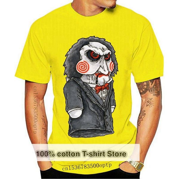 men's t-shirts men short sleeve tshirt billy the puppet saw horror hand jigsaw t shirt women t-shirt, White;black
men's t-shirts men short sleeve tshirt billy the puppet saw horror hand jigsaw t shirt women t-shirt, White;black