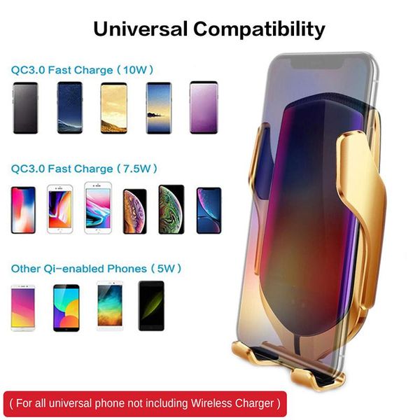 cell phone mounts & holders wireless charger car mount automatic clamping fast charging holder @m23
cell phone mounts & holders wireless charger car mount automatic clamping fast charging holder @m23