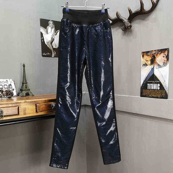 women's leggings leggings autumn winter women real patent patchwork elastic waist sheepskin leather pants m-3xl ng9w, Black
women's leggings leggings autumn winter women real patent patchwork elastic waist sheepskin leather pants m-3xl ng9w, Black