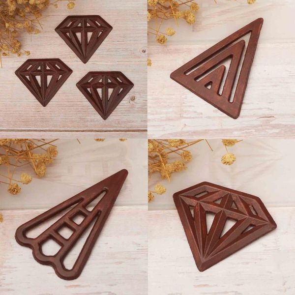 baking moulds diamond triangle shape chocolate mold cake decorating transfer sheet decotation diy garnish for dessert silicone mould
baking moulds diamond triangle shape chocolate mold cake decorating transfer sheet decotation diy garnish for dessert silicone mould