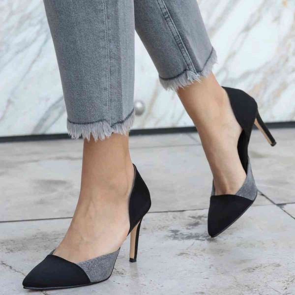 dress shoes brand brien gray & black color suede, 8cm heel height, quality stiletto women 's pumps shoes ,high heels , mary
dress shoes brand brien gray & black color suede, 8cm heel height, quality stiletto women 's pumps shoes ,high heels , mary