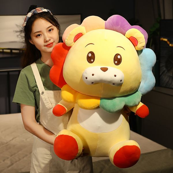 4 size 25 / 40 / 55 / 65cm rainbow lion doll plush toys stuffed with padded pillows for childrens birthday and christmas gifts
4 size 25 / 40 / 55 / 65cm rainbow lion doll plush toys stuffed with padded pillows for childrens birthday and christmas gifts