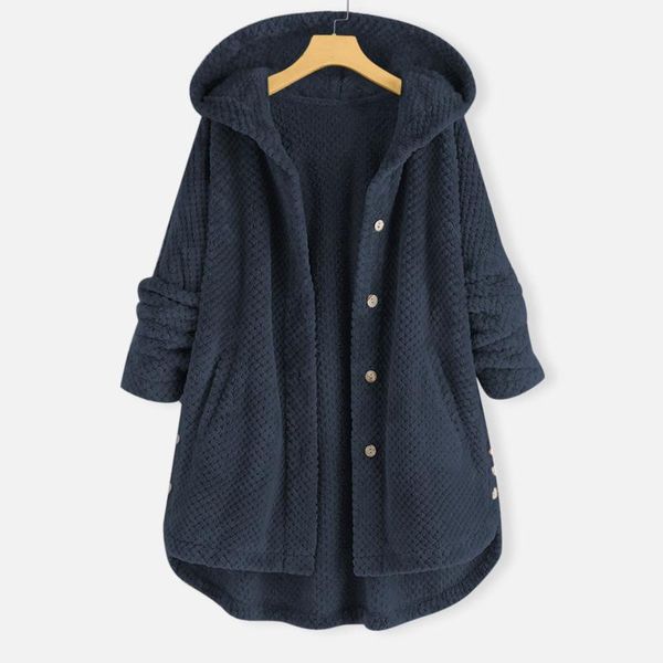 women's jackets winter jacket solid zipper pocket hooded fur woman coat plus size thick warm women outerwear, Black;brown
women's jackets winter jacket solid zipper pocket hooded fur woman coat plus size thick warm women outerwear, Black;brown