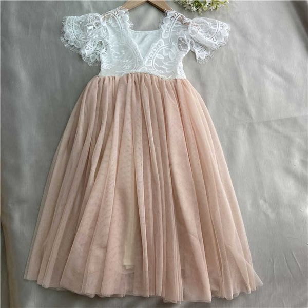 teenager girls eyelas lace wedding dress for kids elegant champagne color long tulle bride costume 210529, Red;yellow
teenager girls eyelas lace wedding dress for kids elegant champagne color long tulle bride costume 210529, Red;yellow