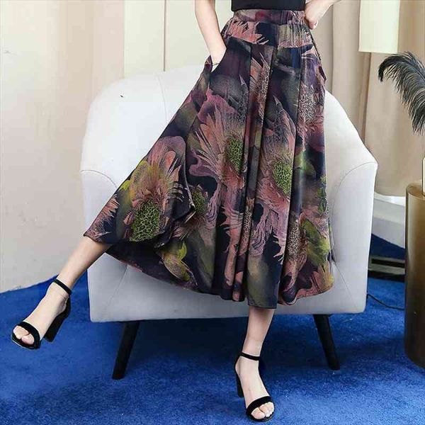 autumn spring print womans pants wide leg trousers for female high elastic waist ladies skirt pants with pockets, Black;white
autumn spring print womans pants wide leg trousers for female high elastic waist ladies skirt pants with pockets, Black;white