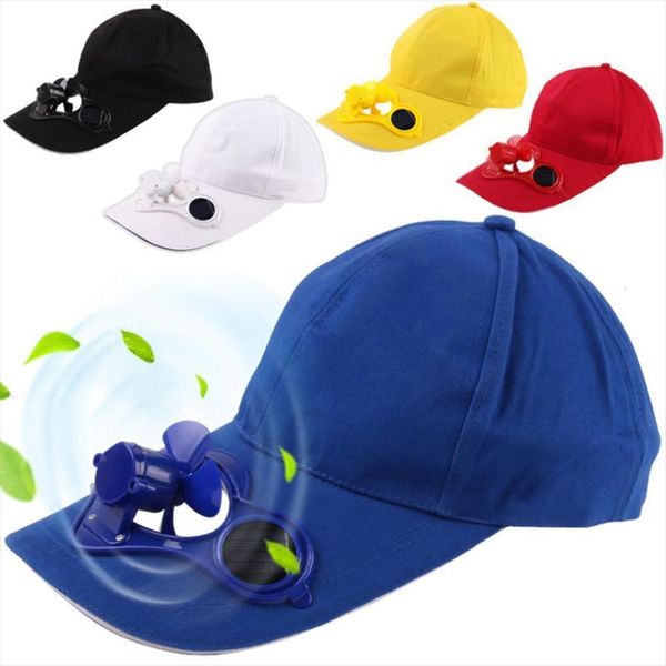 Summer Unisex Solar Power Fan Cap Outdoor Sports Baseball Caps Hats With Cooling Women Men Fashion, Blue;gray
Summer Unisex Solar Power Fan Cap Outdoor Sports Baseball Caps Hats With Cooling Women Men Fashion, Blue;gray