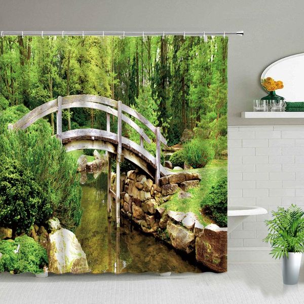 shower curtains forest wooden bridge print bathroom garden decor cloth tropical palm tree ocean scenery waterproof curtain set
shower curtains forest wooden bridge print bathroom garden decor cloth tropical palm tree ocean scenery waterproof curtain set