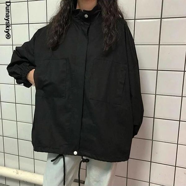 women's trench coats women spring solid bf oversize loose fashion casual korean style harajuku windbreaker ins all-match womens, Tan;black
women's trench coats women spring solid bf oversize loose fashion casual korean style harajuku windbreaker ins all-match womens, Tan;black