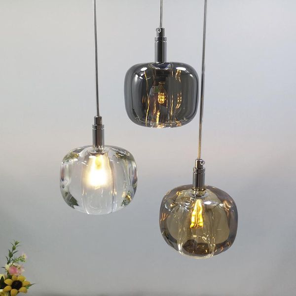pendant lamps luxury crystal lights nordic amber gray clear bedroom bedside luminaire suspension lamp living room dining hanglamp
pendant lamps luxury crystal lights nordic amber gray clear bedroom bedside luminaire suspension lamp living room dining hanglamp