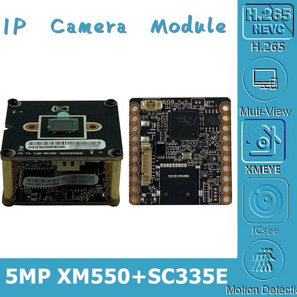 cameras 5mp 4mp xm550ai+sc335e ip camera module board double plate 2592*1944 1/2.5 cmos onvif cms xmeye p2p cloud motion detection rtsp
cameras 5mp 4mp xm550ai+sc335e ip camera module board double plate 2592*1944 1/2.5 cmos onvif cms xmeye p2p cloud motion detection rtsp