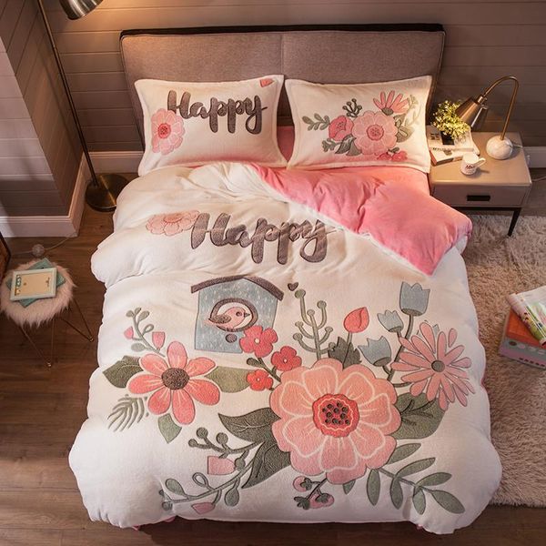bedding sets velvet fleece 4pcs cartoon duvet cover fitted sheet pillowcase winter warm bed linen flannel warmth
bedding sets velvet fleece 4pcs cartoon duvet cover fitted sheet pillowcase winter warm bed linen flannel warmth