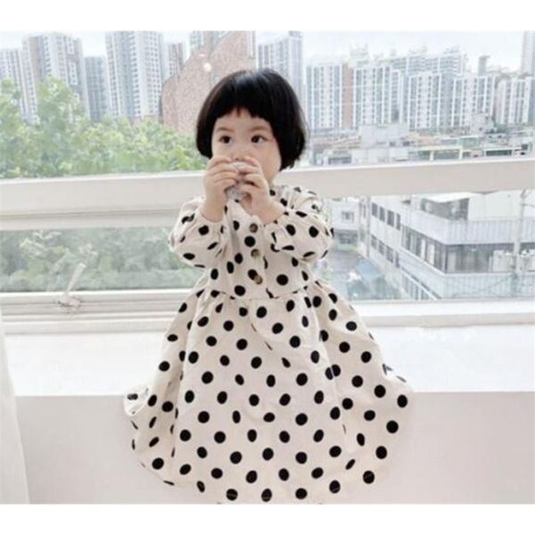 baby girls polka dot dress clothes spring party pure cotton princess 210521, Red;yellow
baby girls polka dot dress clothes spring party pure cotton princess 210521, Red;yellow