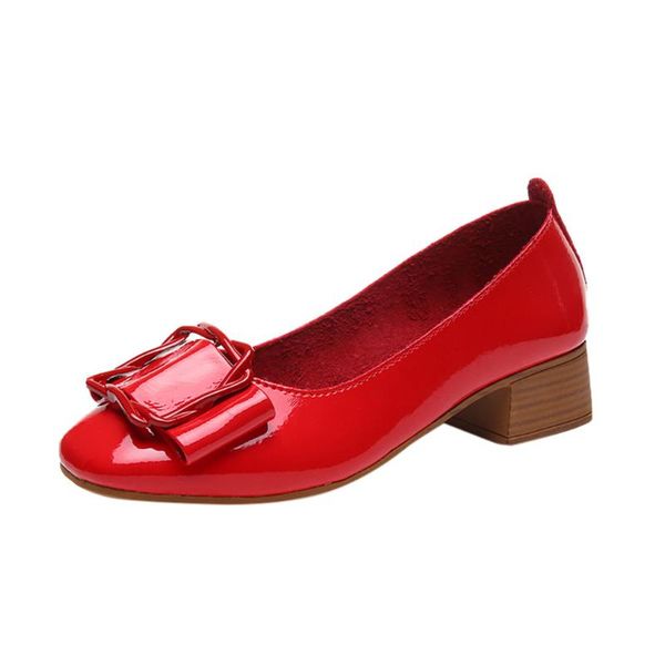 dress shoes 2121 nice woman ol office lady patent leather high heels women square heeled pumps ladies, Black
dress shoes 2121 nice woman ol office lady patent leather high heels women square heeled pumps ladies, Black
