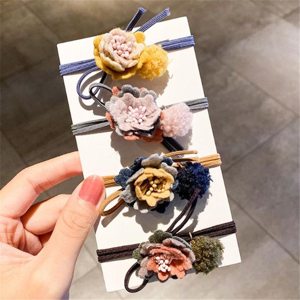 hair accessories 10pcs/lot felt flower girls scrunchies sweet pompom artificial rope tie ponytail holder for children accessorie, Slivery;white
hair accessories 10pcs/lot felt flower girls scrunchies sweet pompom artificial rope tie ponytail holder for children accessorie, Slivery;white