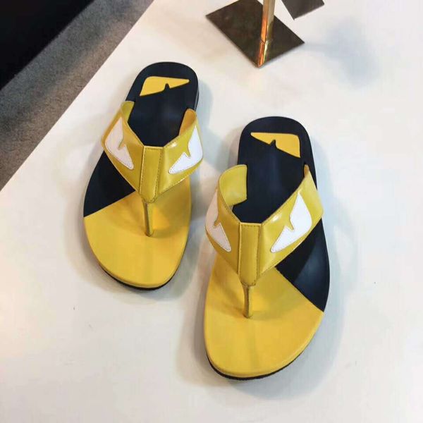 star little monster men slippers fashion brand leather print graffiti flip flops beach sandals zlh, Black
star little monster men slippers fashion brand leather print graffiti flip flops beach sandals zlh, Black