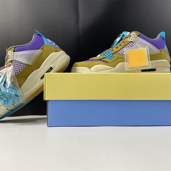 union x air 4 30th anniversary desert moss dj5718-300 4s iv women men sports shoes sneakers trainers with original box, Black;white
union x air 4 30th anniversary desert moss dj5718-300 4s iv women men sports shoes sneakers trainers with original box, Black;white